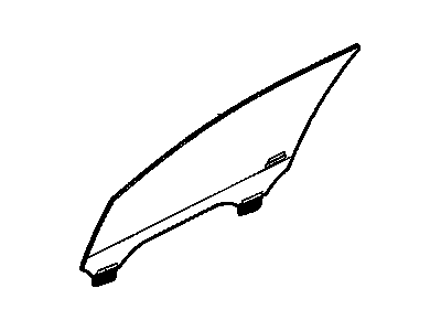 GM 25948829 Window Assembly, Front Side Door *Laminated