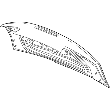 GM 84348222 Lid Assembly, Rear Compartment