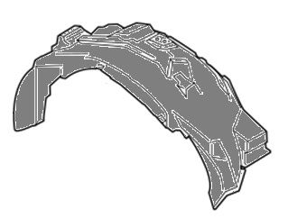 F150 wiel-modderkuip Ford FL3Z-16102-F