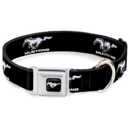 HALSBAND MUSTANG ZW/WT