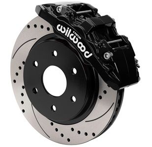 Wilwood AERO6-DM Ford F-150 Direct-Mount Brake Kit  Voorzijde Zwart