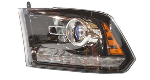 68324933ad.jpg Koplamp Links HIR black RAM Mopar - Afbeelding 1
