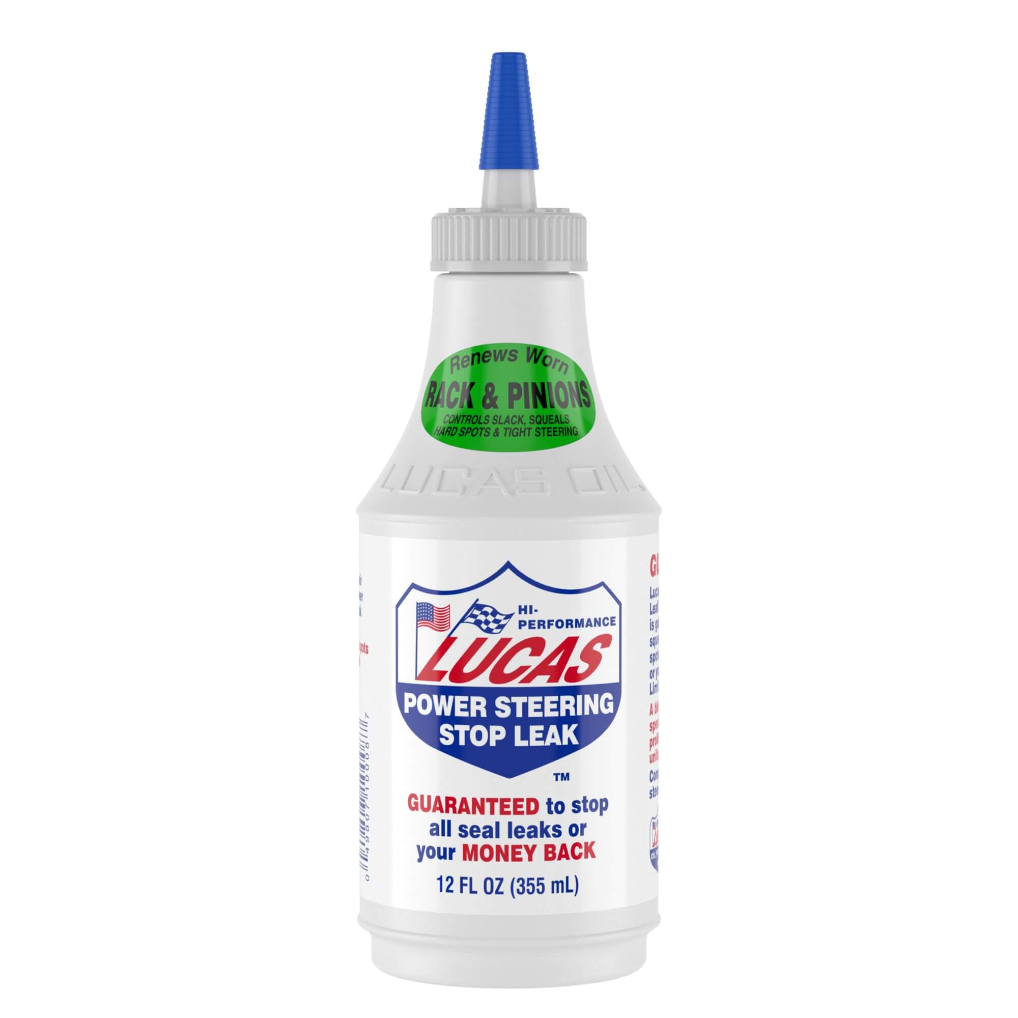 lucas10008big Lucas Power Steering Stop Leak - 12oz (355ml) - Afbeelding 1