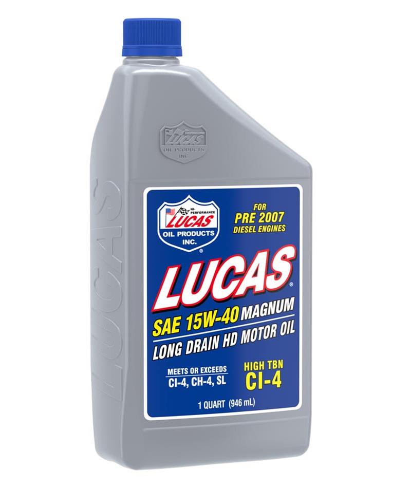 luc-10075 Lucas Magnum SAE 15W-40 oil 1qtr - Afbeelding 1