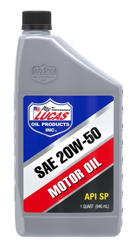luc-10252 Lucas Motoroil 20W50 1qtr - Afbeelding 1