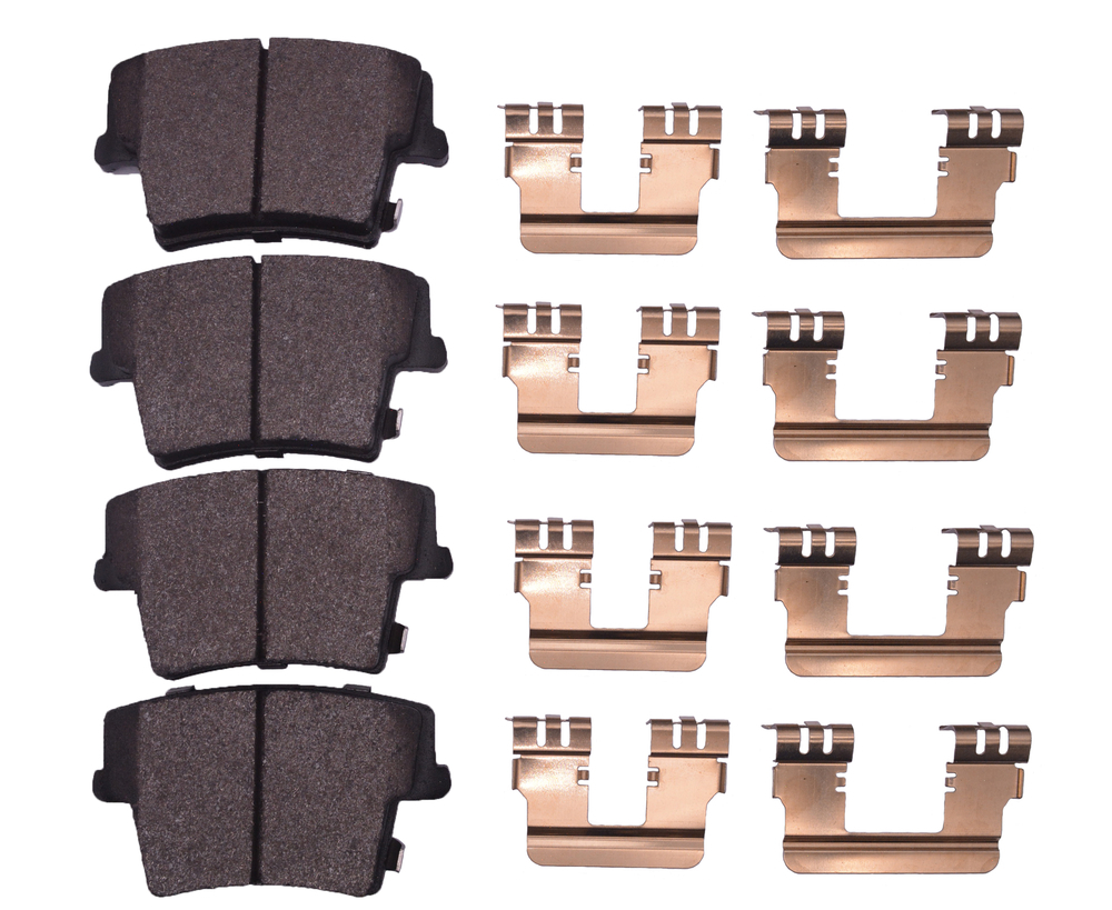TD1057C Disc Brake Pad Set Rear (09-23 Challenger) - TD1057C - Afbeelding 1